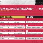 Baixe o regulamento e a tabela da Copa Itatiaia Vale do Aço