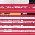 Baixe o regulamento e a tabela da Copa Itatiaia Vale do Aço