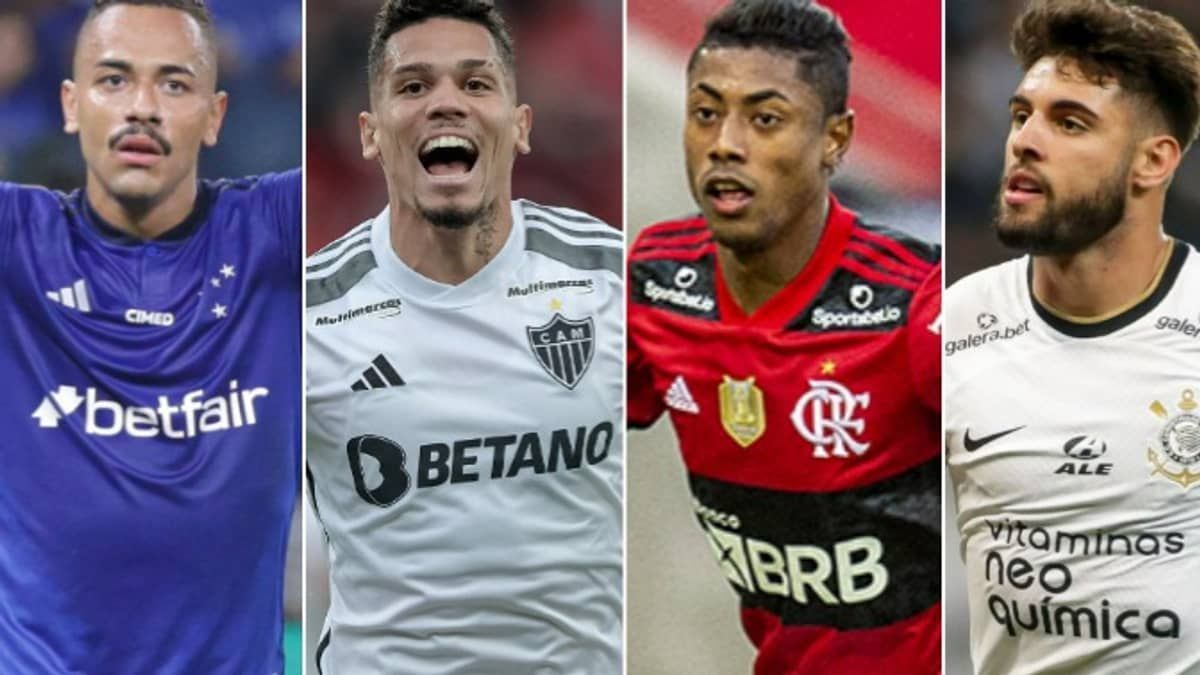 Mapa da Série A: veja regiões do país com mais jogadores no Brasileirão