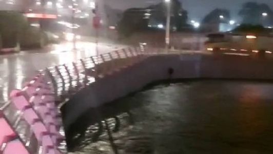 Veja como ficou a caixa para contenção de água em Vilarinho