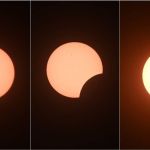 Veja imagens do eclipse solar deste sábado (14) no Brasil