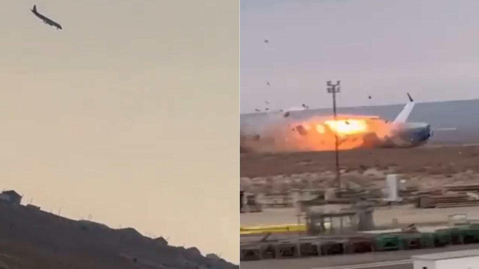 Avião da Embraer que caiu no Cazaquistão pode ter sido atingido por sistema de defesa aérea russo