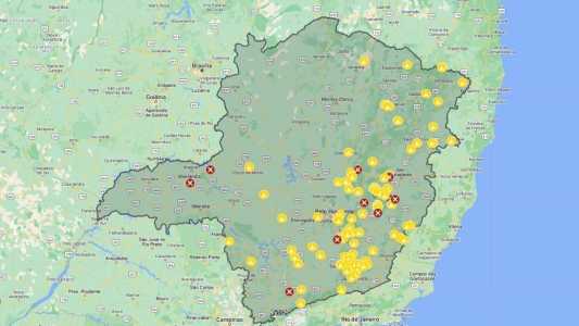 Veja os pontos interditados neste sábado (14) no mapa