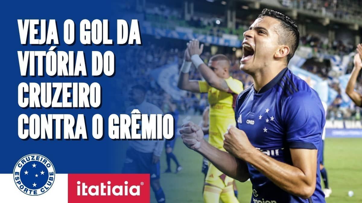 Cruzeiro 1x0 Grêmio: veja o gol de Bruno Rodrigues com a narração de Pequetito