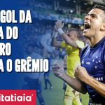 Cruzeiro 1x0 Grêmio: veja o gol de Bruno Rodrigues com a narração de Pequetito