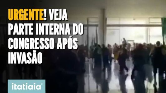 Veja parte interna do Congresso após invasão