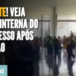 Veja vídeos da invasão ao Congresso Nacional, em Brasília, por manifestantes
