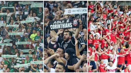Veja ranking de sócios-torcedores dos clubes da Série A do Brasileiro