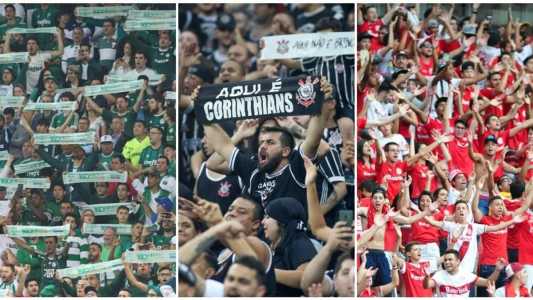 Veja ranking de sócios-torcedores dos clubes da Série A do Brasileiro