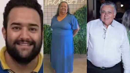 As vítimas são: Marcos Raymundo Fernandes Moreira, Miranilde Pereira da Silva e João Clemente Pereira.