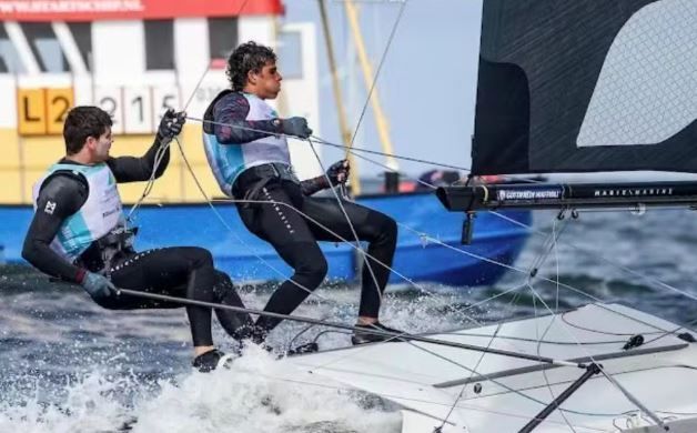 Vela: dupla do Brasil vai bem em último evento e conquista vaga para Paris 2024