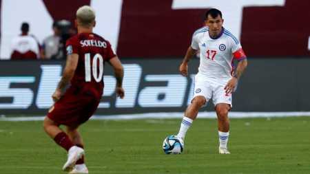 Venezuela e Chile se enfrentaram nesta terça-feira pelas Eliminatórias
