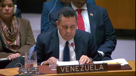 Embaixador venezuelano na ONU, Samuel Moncada fez críticas aos Estados Unidos no Conselho de Segurança