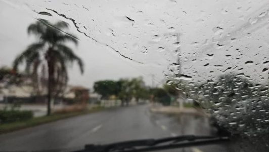 Ventos podem chegar a 50km/h