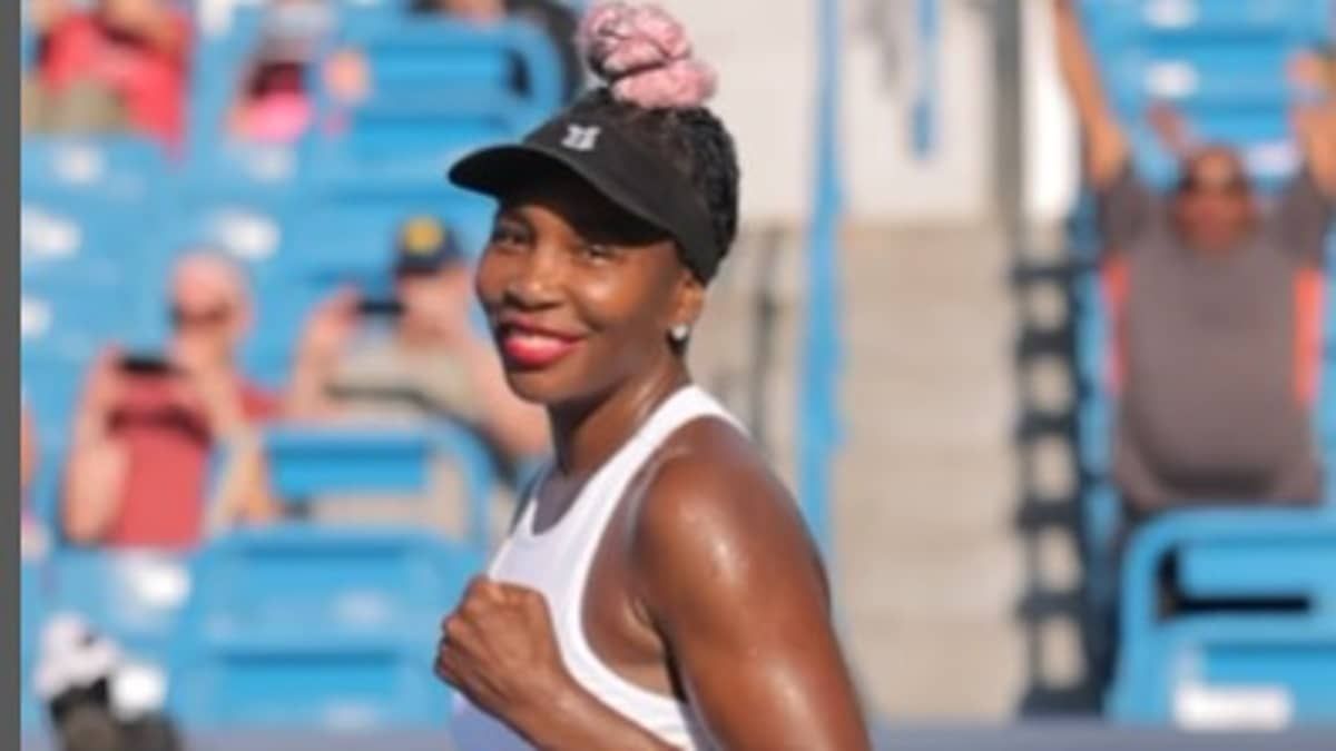 Venus Williams, de 43 anos, despacha Kudermetova, número 15 do mundo, em Cincinnati 