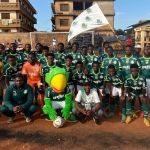 Palmeiras faz doação de uniformes para torcedores ganeses na África