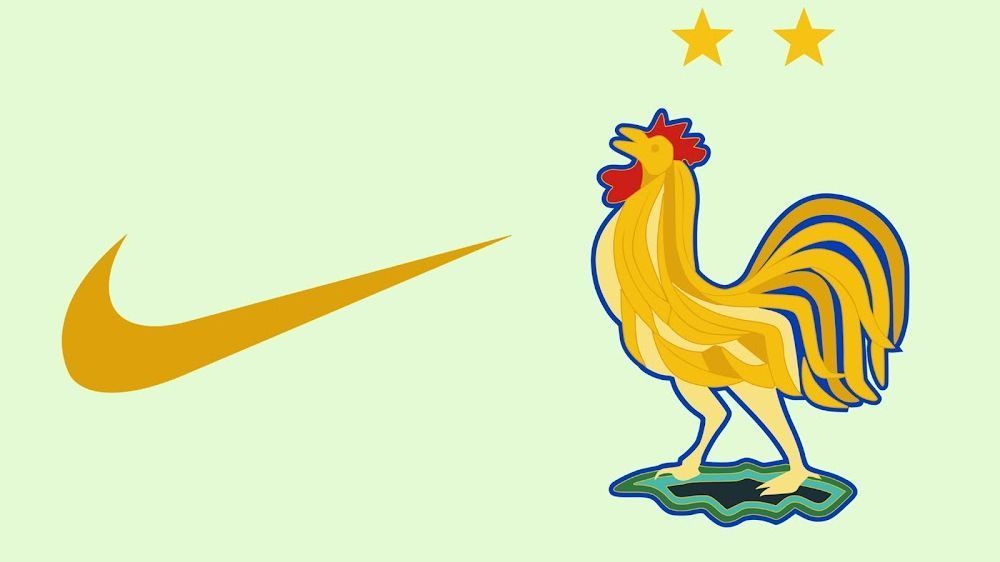 Após camisa vermelha do Brasil, site crava França com uniforme 'verde menta'