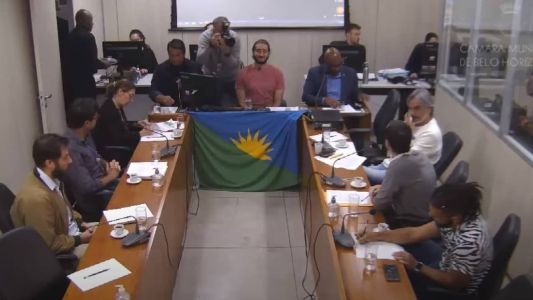 Vereadores discutiram nesta quarta-feira, durante audiência pública, projeto que cria nova bandeira para BH