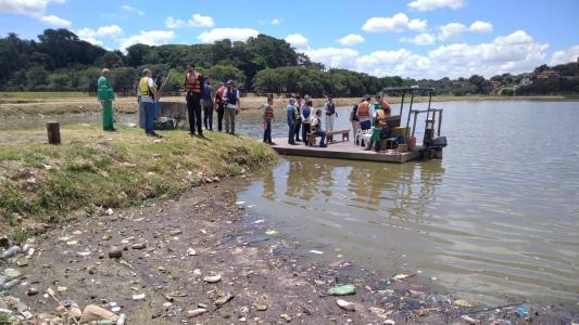 Vereadores fizeram visita técnica à Lagoa da Pampulha na manhã desta terça-feira (28)