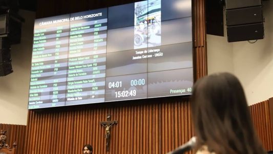 Vereadores reclama da 'queda' do quórum no plenário da Câmara de BH