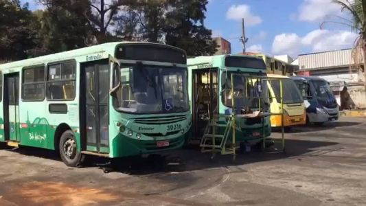 Vereadores visitaram nesta quarta-feira (9) garagem da empresa Transoeste, na região do Barreiro