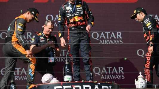 Verstappen deve esperar 6 meses por novo troféu do GP da Hungria após Norris quebrar original