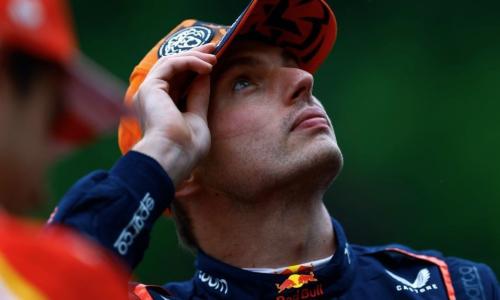 Max Verstappen antes de corrida na temporada 2025