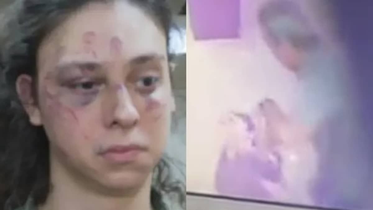 Vídeo mostra porteiro arrastando Victor Meyniel após agressões: 'me tirou, porque eu estava atrapalhando a passagem'