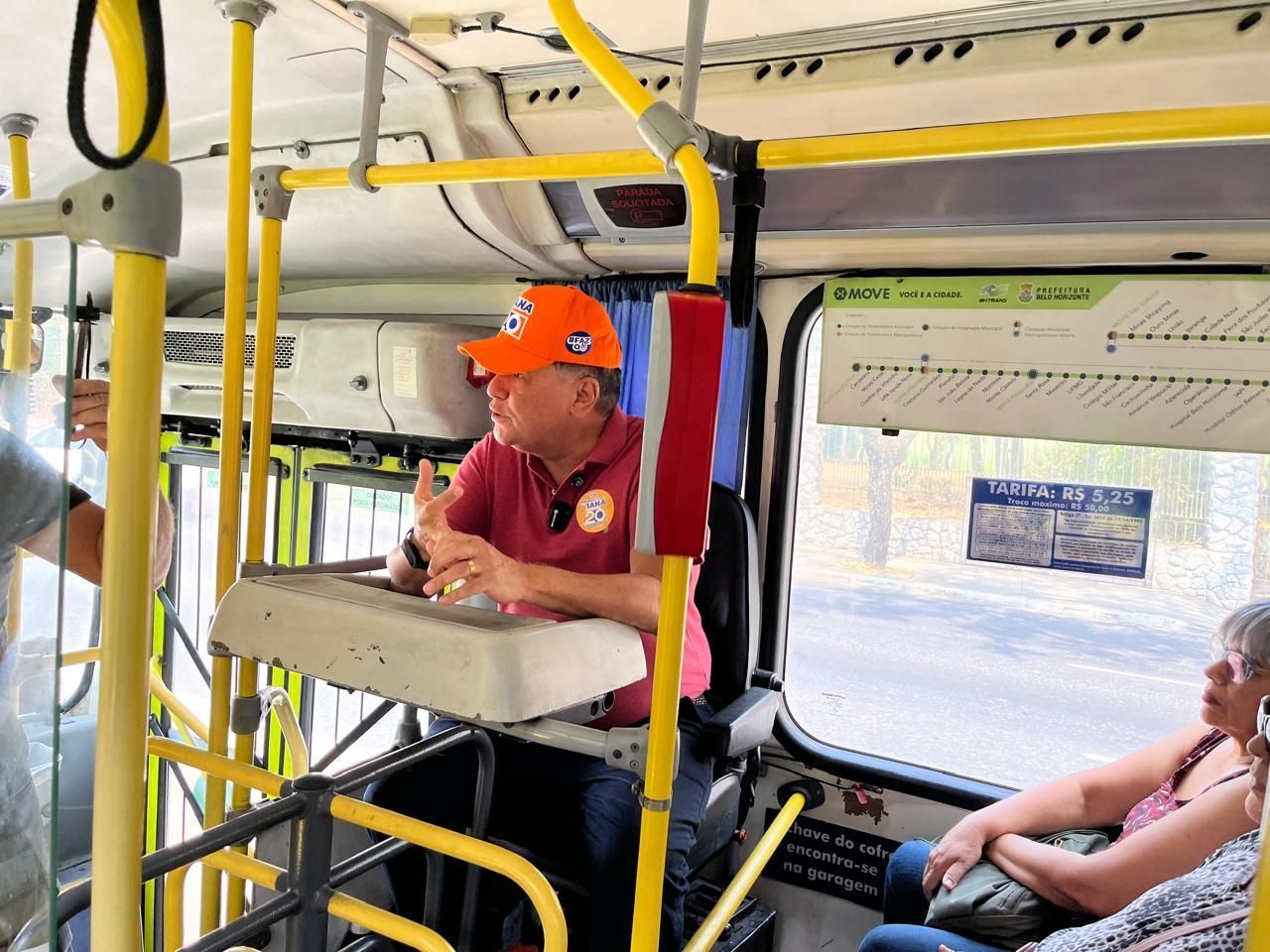 Viana promete tarifa única no transporte coletivo e alfineta Tramonte: ‘Maurionete já loteou tudo’
