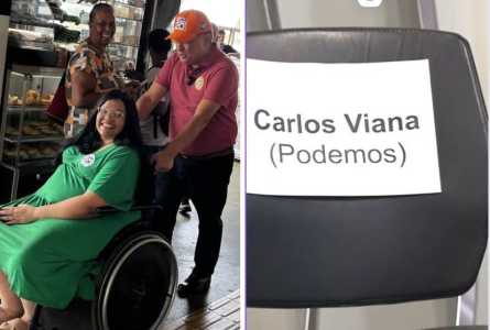 Viana cumpriu agenda de campanha nesta quarta (3), um dia depois de ter desistido de comparecer a debate