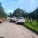 Perseguição termina com acidente envolvendo viatura da PM Rodoviária em Santana do Paraíso