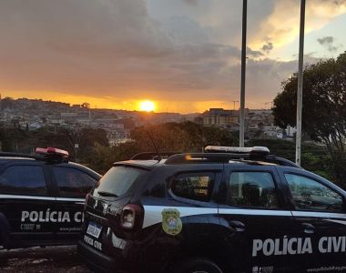 Carros da Polícia Civil de Minas Gerais (MG); imagem ilustrativa