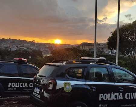 Carros da Polícia Civil de Minas Gerais (MG); imagem ilustrativa