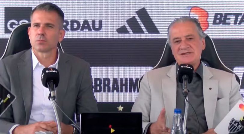 Presidente do Atlético revela que Victor 'venceu' dois concorrentes em disputa por cargo