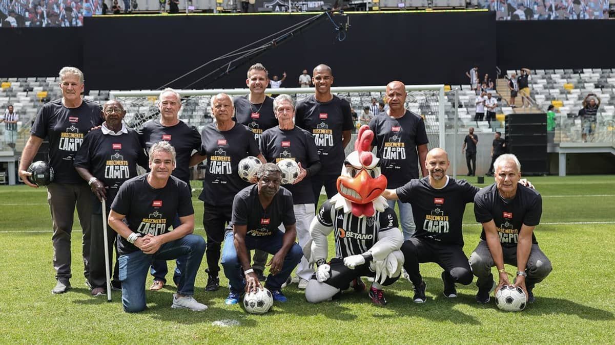 Atlético confirma mais dois ídolos no 'jogo das lendas' na Arena MRV