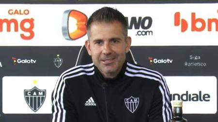 Victor, ex-goleiro do Atlético e atual gerente de futebol do clube