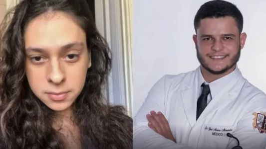 Victor Meynel e o agressor Yuri de Moura