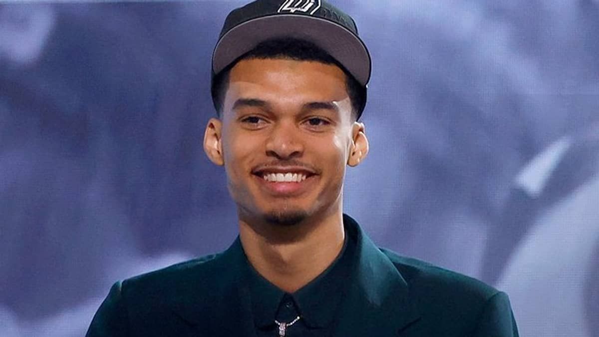 San Antonio Spurs escolhe Wembanyama na 1ª posição do Draft da NBA