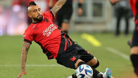Vidal não conseguiu evitar a eliminação do Furacão