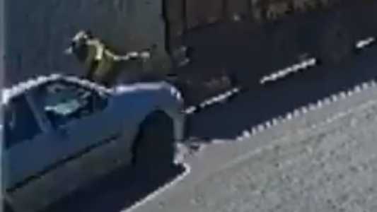 Ciclista teve apenas ferimentos leves