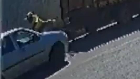 Ciclista teve apenas ferimentos leves