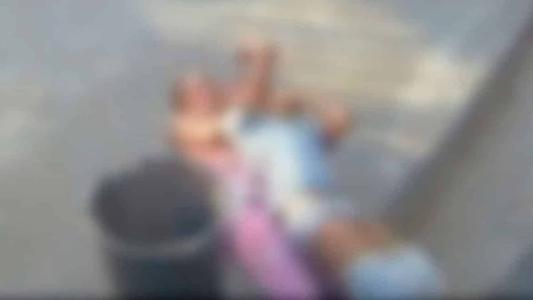 Vídeo com agressões foi publicado pela criança nas redes sociais