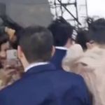 Vídeo: casamento no Cristo Redentor precisa ser realocado devido a forte vendaval