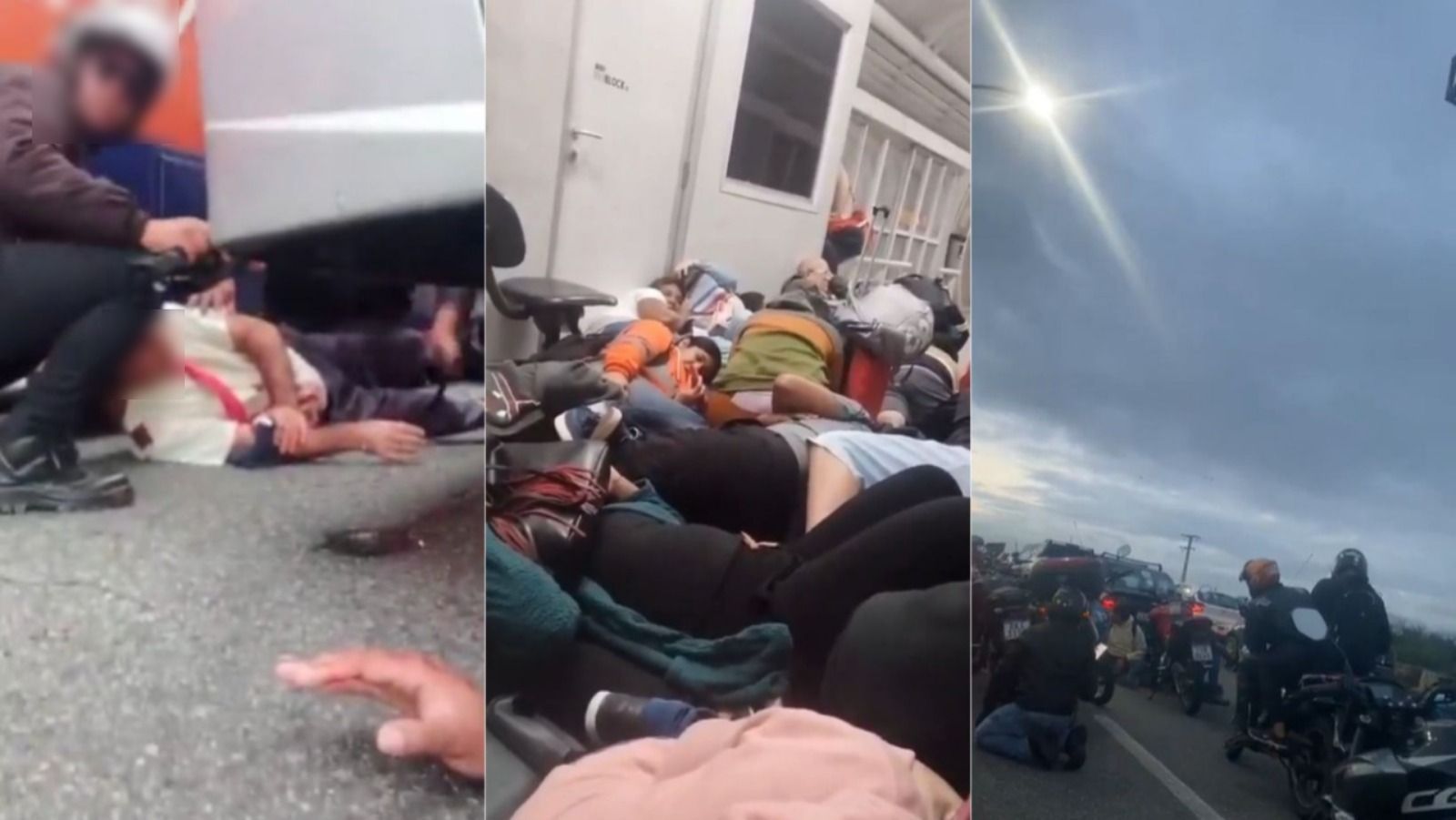 Vídeo: em meio a tiroteio, passageiros oram em manhã de terror no Rio de Janeiro: 'Confia em Jesus Cristo'