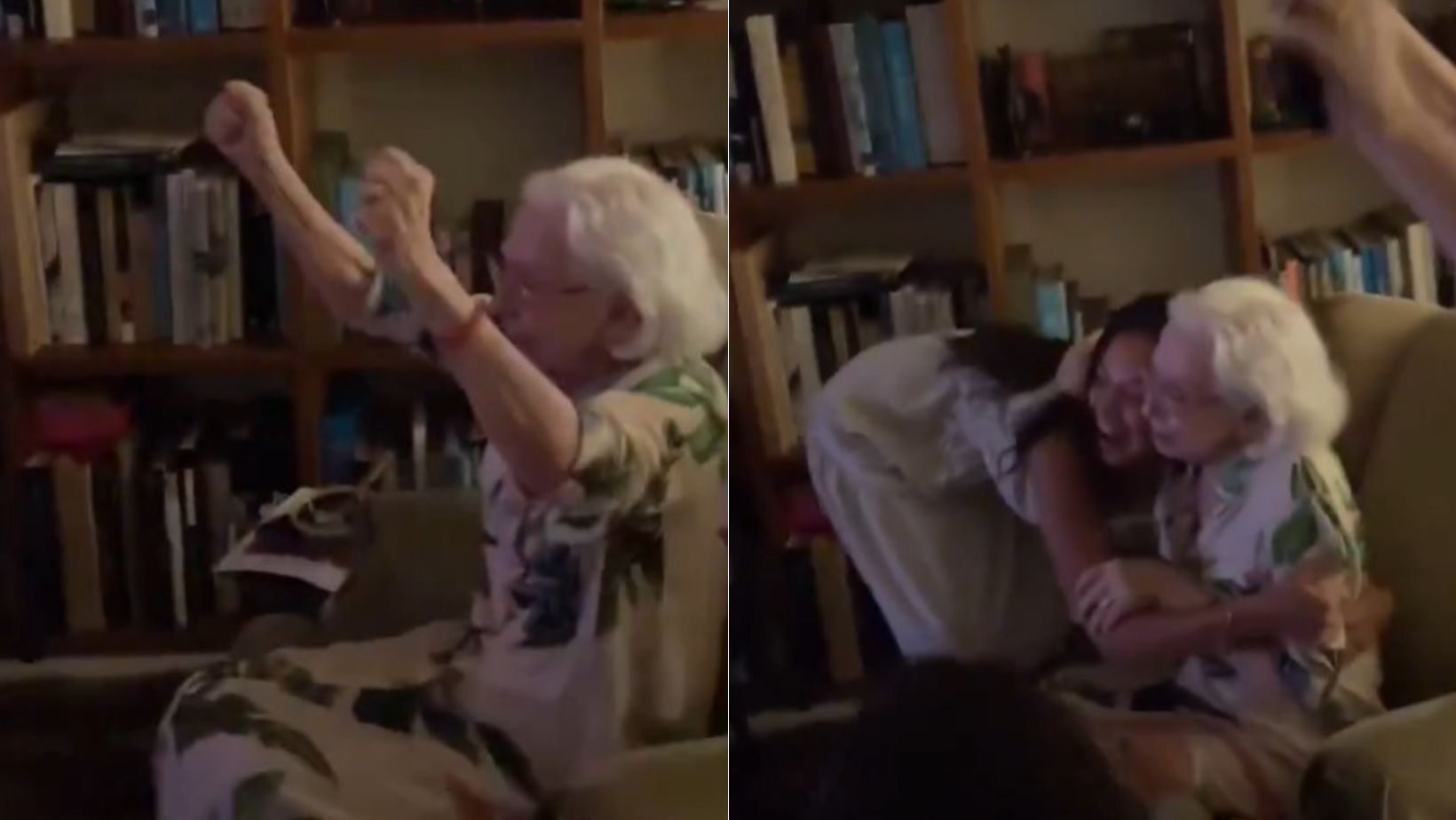 Vídeo: Fernanda Montenegro vibra e grita com vitória da filha, Fernanda Torres premiada no Globo de Ouro 2025