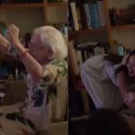 Vídeo: Fernanda Montenegro vibra e grita com vitória da filha, Fernanda Torres premiada no Globo de Ouro 2025