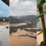 Inmet emite alerta vermelho de tempestade para SC nesta segunda (21); veja lista