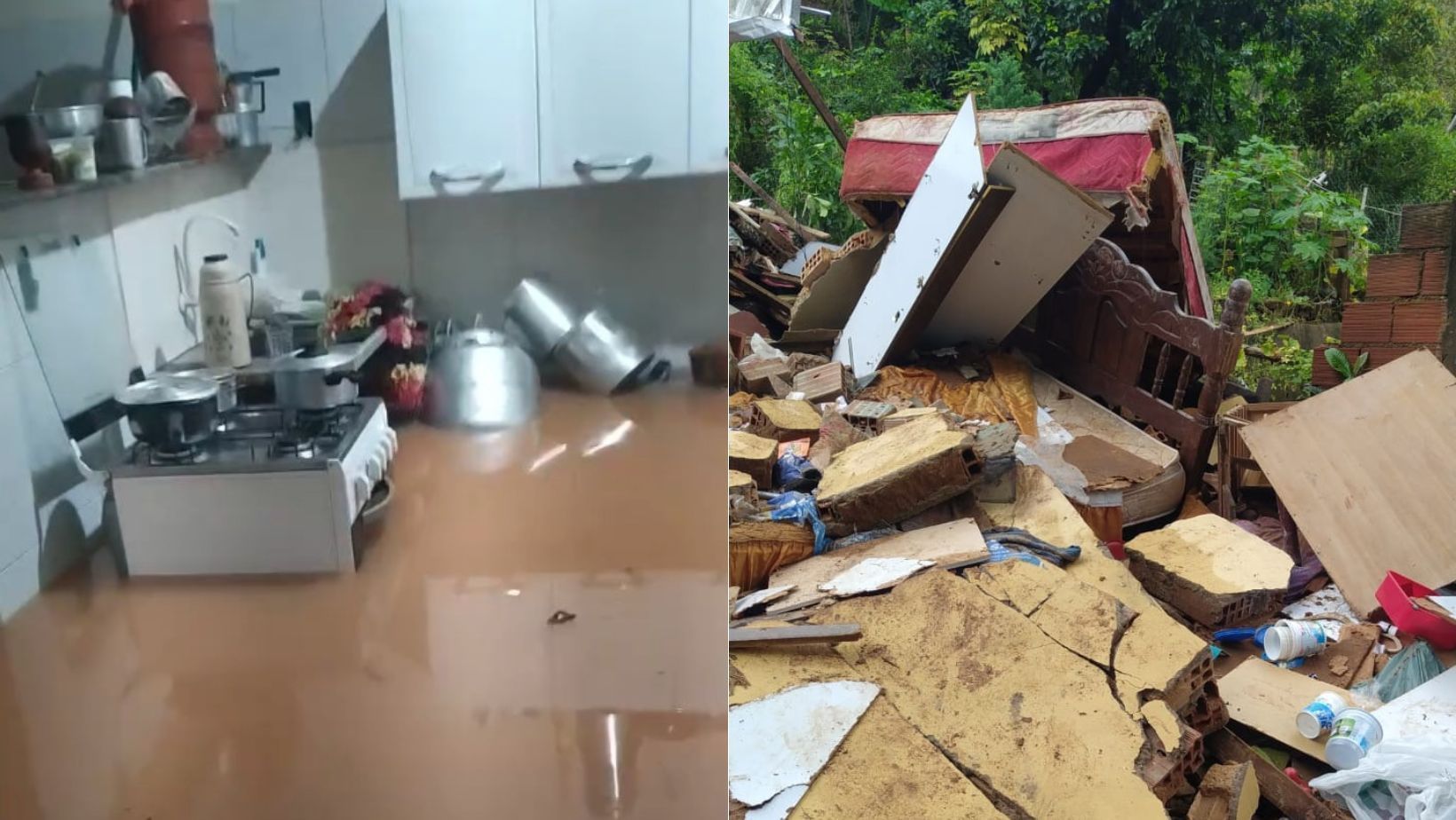 Vídeo: maior chuva da história deixa Santana do Paraíso alagada e uma pessoa morta