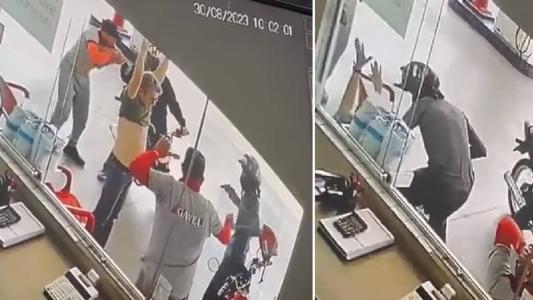 Vídeo mostra ação dos suspeitos