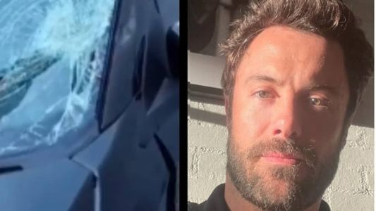 Vídeo mostra como ficou o carro que atropelou o ator